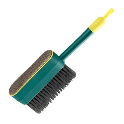 SEWOART Multi-Functional Handheld Broom Soft Bristles for Easy Dust and Pet Hair Cleaning for Household Use Compact for Indoor and Outdoor Areas and Flexible Design