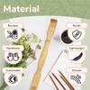 Bamboo Back Scratcher Knobby Roller & Tape Measure - 2 Total Units view 3
