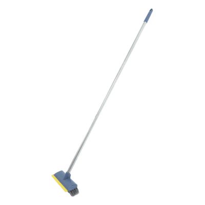 CIYODO Indoor Sweeping Broom Hard Floor Scrubbing Brush Long Handle for Kitchen