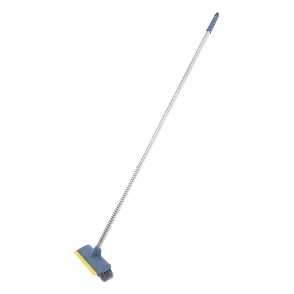 CIYODO Indoor Sweeping Broom Hard Floor Scrubbing Brush Long Handle for Kitchen