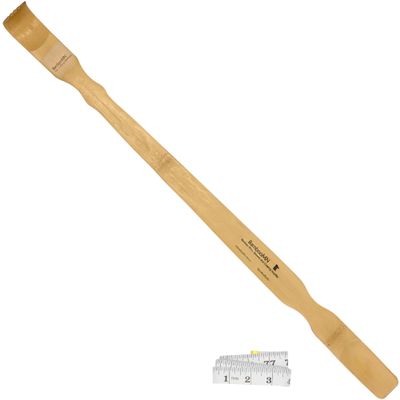 Bamboo Back Scratcher 100x Shoe Horn 25" & Tape Measure - 101 Total Units