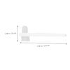 GOOHOCHY 8pcs Double-Sided Denture Cleaning Brush for Portable Oral Care Small Ergonomic Design Braces Cleaner for Travel and Home Use view 2