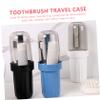 FOMIYES Travel Toothbrush Case Holder Compact Toothbrush Storage Box for Travel view 3