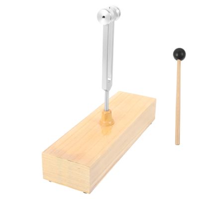 Totority Tuning Fork Healing Kit 1 Set Wooden Resonance Box Metal Forks Meditation Tools