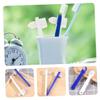 Ipetboom 8pcs Dental Brush Denture Cleaning Brush for False Teeth Multi-Functional for Teeth Cleaner Travel view 3