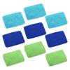 HAPINARY 9pcs Microfiber Glass Cleaning Cloths Car Window Cleaner Replacement Screen Dust Cloths view 1