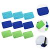 SEWOART 9pcs Microfiber Window Cleaner Cloth Glass Cleaning Cloth for Car Windshield Mirrors Household Use Blue Dark Blue Green Colors view 2