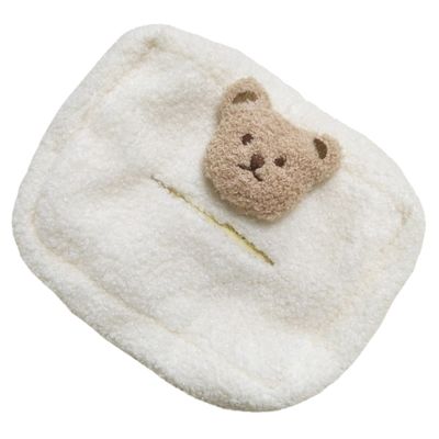 Anneome Hanging Cartoon Bear Tissue Case Tissue Holder for Car and Home Adorable Cover for Easy Access and Organization for Living Room Office and Travel