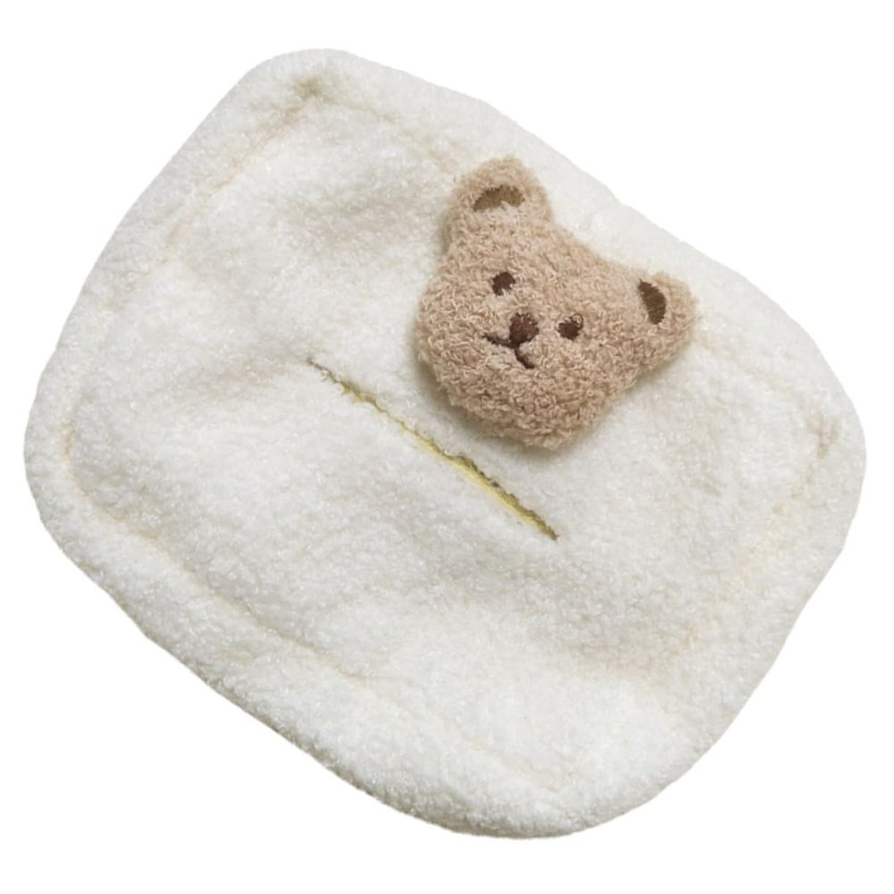Anneome Hanging Cartoon Bear Tissue Case Tissue Holder for Car and Home Adorable Cover for Easy Access and Organization for Living Room Office and Travel