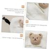 Anneome Hanging Cartoon Bear Tissue Case Tissue Holder for Car and Home Adorable Cover for Easy Access and Organization for Living Room Office and Travel view 3