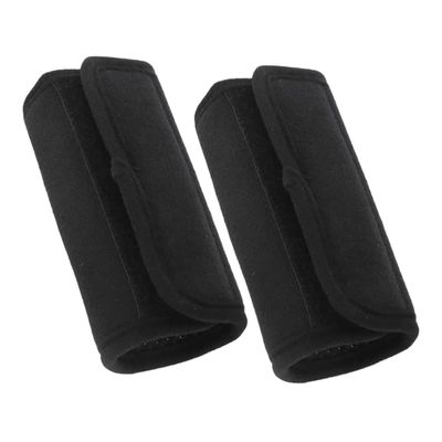 TOVINANNA Crutch Handle Grip Walker Handle Cushions Cane Grip for Wheelchair Mobility Scooter Accessories Black
