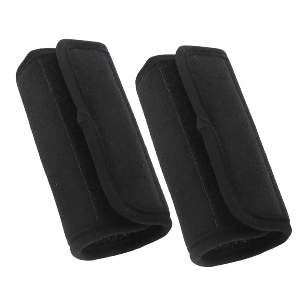 TOVINANNA Crutch Handle Grip Walker Handle Cushions Cane Grip for Wheelchair Mobility Scooter Accessories Black
