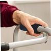 TOVINANNA Crutch Handle Grip Walker Handle Cushions Cane Grip for Wheelchair Mobility Scooter Accessories Black view 4