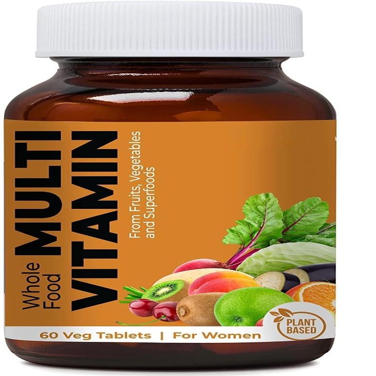 BETT Multivitamin 60 Tablets | Women Multivitamin & Multimineral | Vitamin A, C, D, B12, Folic Acid, Biotin | Iron, Magnesium, Zinc, Potassium | Skin, Energy & Immunity, Mood & Bones