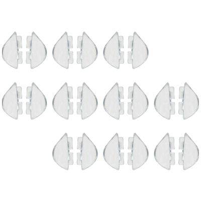 Ipetboom 10pairs Silicone Nose Pads for Glasses Non-slip Comfortable Fit Easy to Install