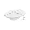 TOVINANNA Sitz Bath for Postpartum Care Toilet Seat Bath Basin Stable Pp Material view 2
