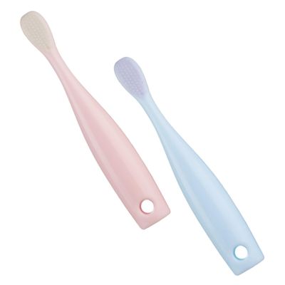 SEWOART 2pcs Tooth Brush Soft Bristles for Gentle Cleaning Adorable Design for Boys and Girls for Oral Training Travel-Friendly Toothbrushes