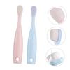 SEWOART 2pcs Tooth Brush Soft Bristles for Gentle Cleaning Adorable Design for Boys and Girls for Oral Training Travel-Friendly Toothbrushes view 2