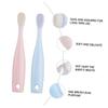 SEWOART 2pcs Tooth Brush Soft Bristles for Gentle Cleaning Adorable Design for Boys and Girls for Oral Training Travel-Friendly Toothbrushes view 4