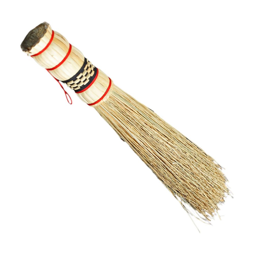 Ipetboom Straw Woven Dish Scrub Brush Pot Pan Brush Cleaning Scrubber for Sink Dishes