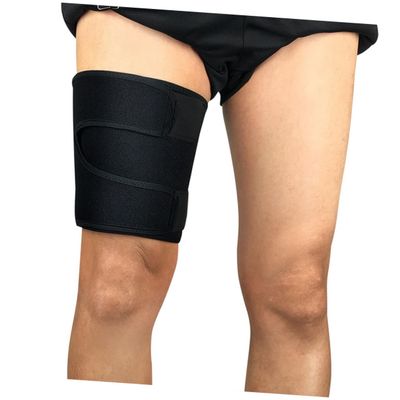 FOMIYES Anti-straining Leg Protection Belt for Women Stretchy Thigh Sleeve Hip Brace Leg Support Thigh Sweat Belt Wrap for Outdoor Sports