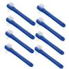Ipetboom 8pcs Portable Denture Cleaning Brush Durable Dual-Head Oral Care Tools for Safe Cleaning of Full and Partial Dentures Compact for Easy Travel and Storage view 1