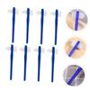 Ipetboom 8pcs Portable Denture Cleaning Brush Durable Dual-Head Oral Care Tools for Safe Cleaning of Full and Partial Dentures Compact for Easy Travel and Storage view 2