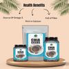 All Raw Seeds Combo Pack of 9-1125g | Chia, Pumpkin, Sunflower, Flax, Watermelon, Halim, White Sesame, Black Sesame & Basil Seeds 125g Each | Seeds Mix Superfoods for Eating Combo Pack view 2