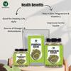 All Raw Seeds Combo Pack of 9-1125g | Chia, Pumpkin, Sunflower, Flax, Watermelon, Halim, White Sesame, Black Sesame & Basil Seeds 125g Each | Seeds Mix Superfoods for Eating Combo Pack view 3