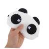 10pcs Panda Sleep Eye Mask Plush Fabric Eye Patches for Boys and Girls Adults for Parties Travel Hotel Meeting Style view 3