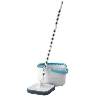 HIONJIN Lazy Person Mopping Floor Household Rotating Mop Sewage Separation Mop
