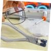 SEWOART Rimless Glasses Repair Supply Eyeglass Frame Pliers Optical Optician Tool Flat Nose Pliers for Glasses view 4