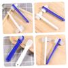 Didiseaon 8pcs Brush Compact Dual- Cleaning Tool for Home Oral Care Ergonomic Design for Partial and Full Dentures and Practical Travel Supplies view 2