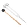 BESTonZON 1set Aluminum Ear Fork Tuning Fork Healing Tools for Ear Cleaning Clinical Hearing Test view 1