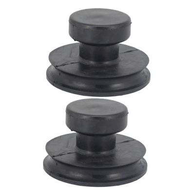 Hemoton 2pcs Suction Handles for Singing Bowls Rubber Lifting Tool for Buddha Sound Bowls Ergonomic Design for Easy Handling Compatible with Various Portable and Stable Accessory