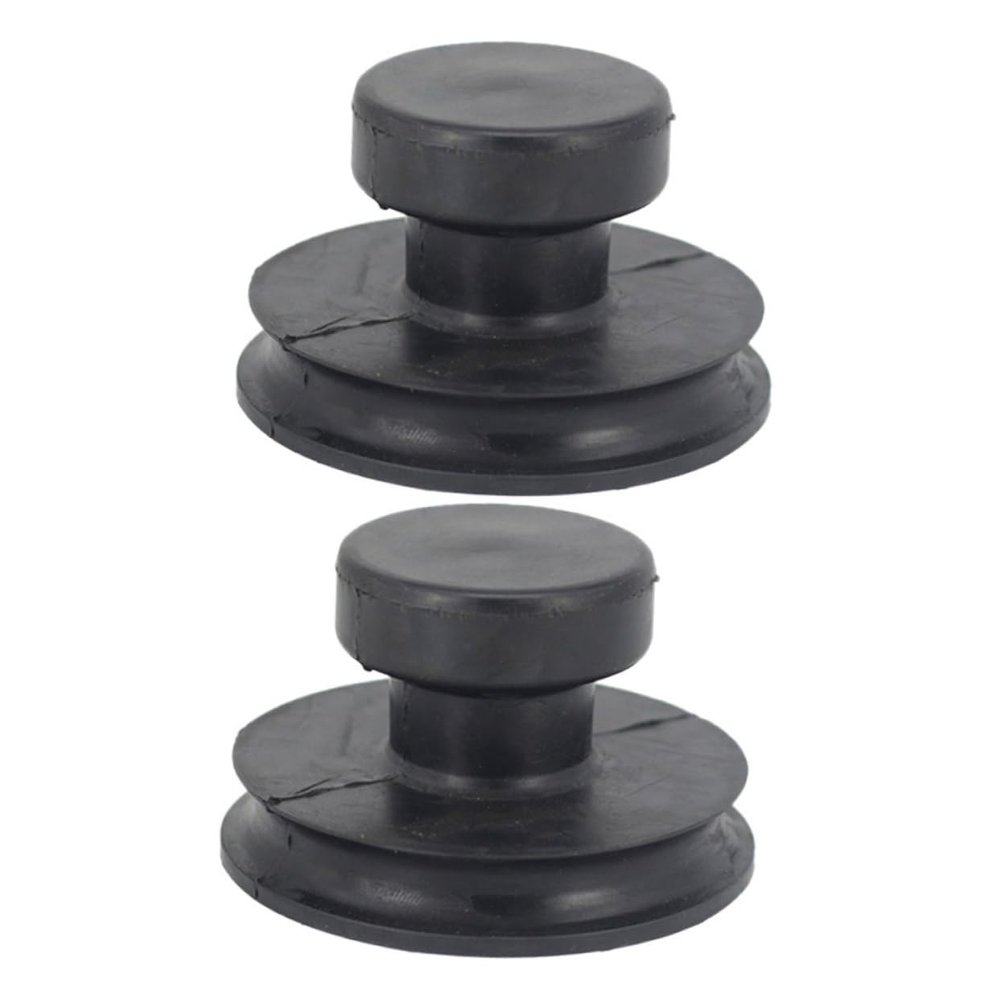 Hemoton 2pcs Suction Handles for Singing Bowls Rubber Lifting Tool for Buddha Sound Bowls Ergonomic Design for Easy Handling Compatible with Various Portable and Stable Accessory
