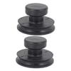 Hemoton 2pcs Suction Handles for Singing Bowls Rubber Lifting Tool for Buddha Sound Bowls Ergonomic Design for Easy Handling Compatible with Various Portable and Stable Accessory view 1