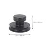 Hemoton 2pcs Suction Handles for Singing Bowls Rubber Lifting Tool for Buddha Sound Bowls Ergonomic Design for Easy Handling Compatible with Various Portable and Stable Accessory view 2