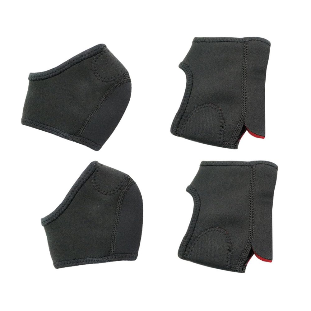 Ipetboom 2set Silicone Heel Covers for Socks Moisturizing Heel Sleeve Socks for Feet Soft Comfortable for Men Women