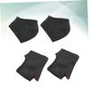 Ipetboom 2set Silicone Heel Covers for Socks Moisturizing Heel Sleeve Socks for Feet Soft Comfortable for Men Women view 2