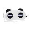 10pcs Cartoon Panda Eye Mask Plush Fabric Sleep Mask for Eye Fatigue Relief Style view 2