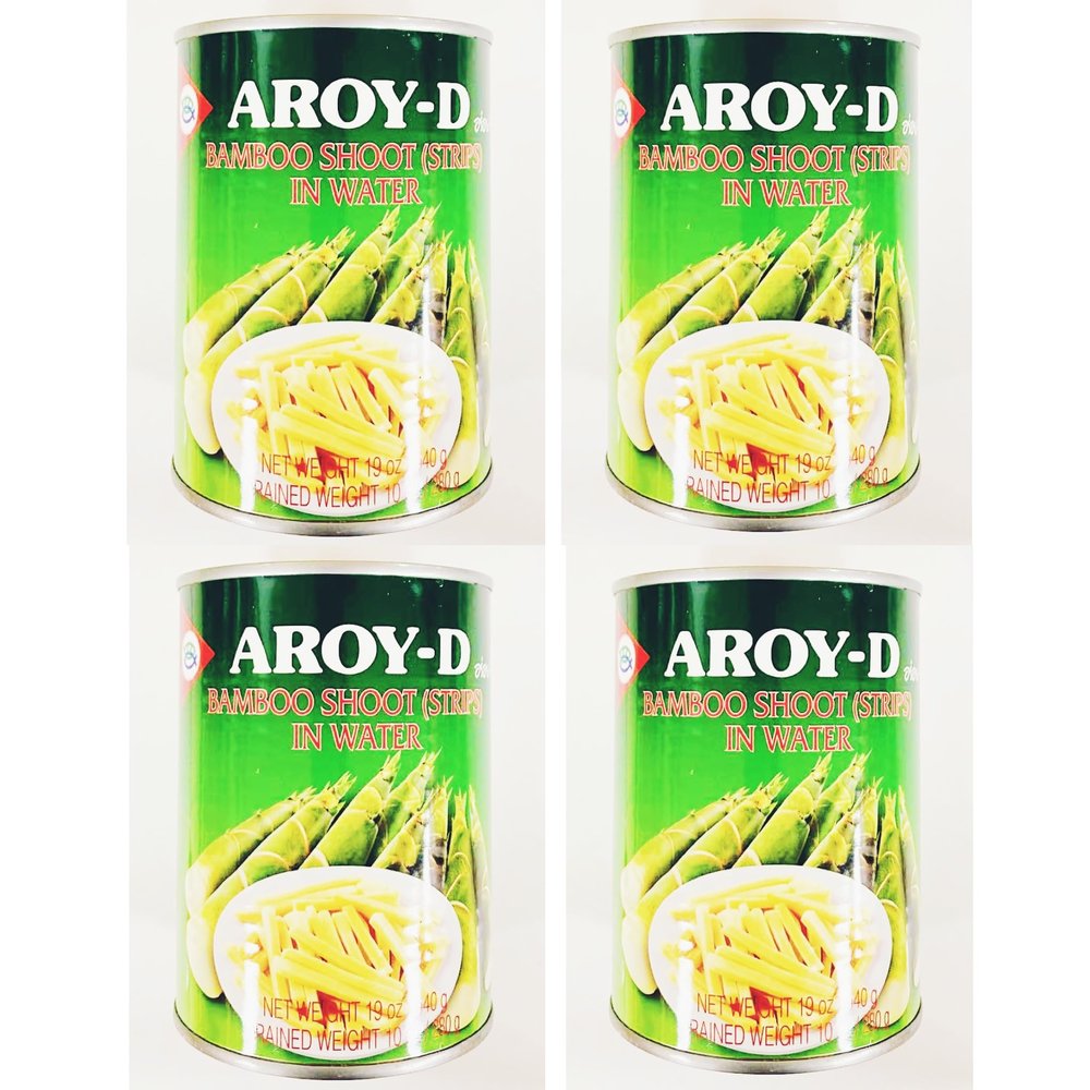 Bamboo Shoot Strips in Water, 19 oz, Pack of 4