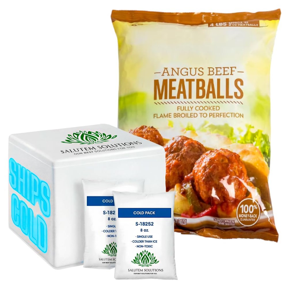 Salutem Vita - Angus Beef Meatballs, 4 lbs. (actual weight may vary within 5%)