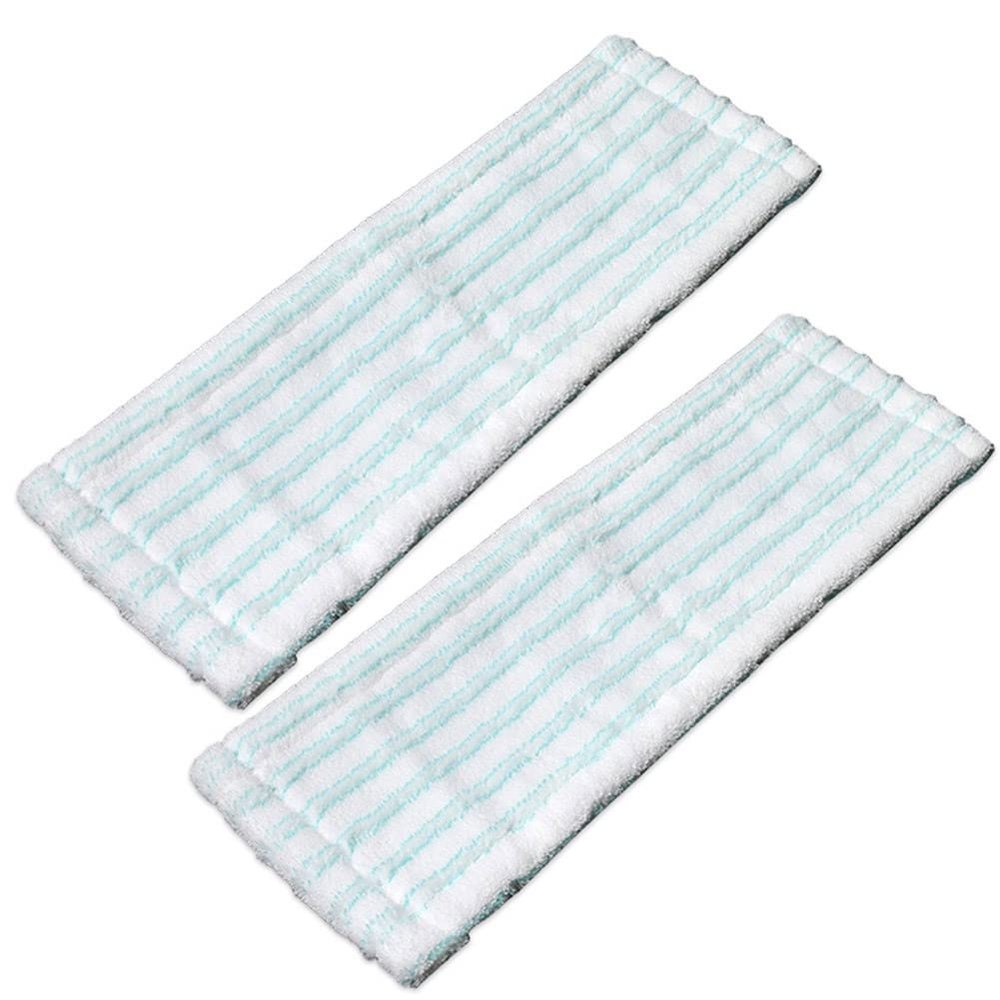 HIONJIN 2Pcs 42cm Mop Replacement Heads for Mop Flat Replacement Micro Fibre Household Cleaning Tool Part Accs