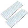 HIONJIN 2Pcs 42cm Mop Replacement Heads for Mop Flat Replacement Micro Fibre Household Cleaning Tool Part Accs view 1
