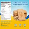 ChocZero Toasted Oat Breakfast Biscuits No Added Sugar, Keto & Gluten Free High Fiber Snack Cookies, 30 Per Box (9 oz) view 2