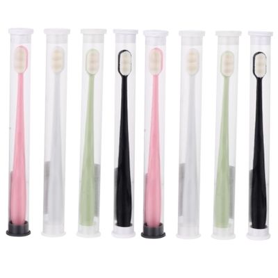 Ipetboom Soft Bristled Toothbrush for Adults Portable u Shaped Toothbrush Firm Bristles 16pcs Set Random Color