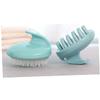 SEWOART Hair Scalp Massager Brush Set Detangler Shampoo Brush for Hair Wash Scalp Massagers for Dandruff view 4