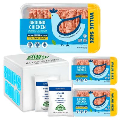 Salutem Vita - Ground Chicken, 3 lbs. - Pack of 3