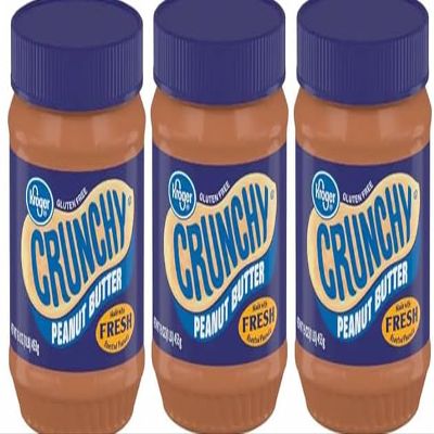Crunchy Peanut Butter Gluten Free (Pack Of 3 Jars) 16 oz. Each